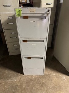 lot 29 image: File Cabinet With Lock