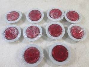 lot 30 image: (EC1) 10 New Round Marker Lights - ...
