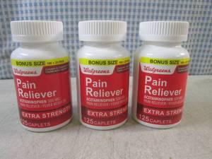 lot 31 image: (EC1) 3 Bottles of Extra Strength P...