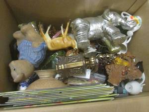 lot 58 image: (G-1) Big Box of Assorted Knick Kna...
