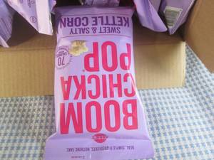 lot 89 image: (C-2) 6 Bags of Boom Chicka Pop Swe...