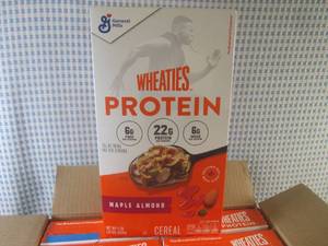 lot 91 image: (C-2) 6 Boxes of Wheaties Protein M...