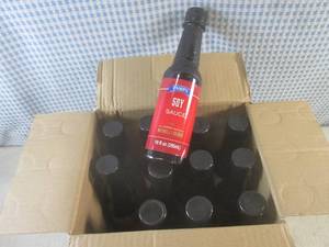 lot 97 image: (B-2) 12 Bottles of Soy Sauce 10oz ...