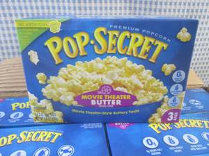 lot 108 image: (B-2) 6 Boxes of Po-Secret Movie Th...