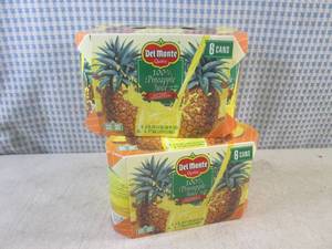 lot 119 image: (B-3) 2 - 6-Packs of Del Monte 100%...