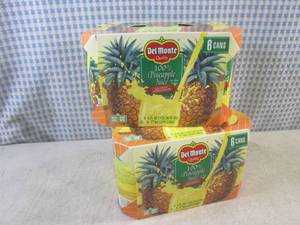 lot 123 image: (B-3) 2 - 6-Packs of Del Monte 100%...