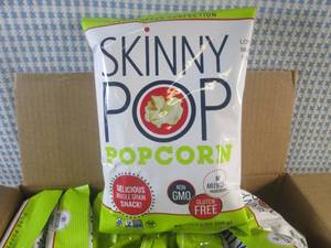 lot 130 image: (EC2) 12 Bags of Skinny Pop Popcorn...