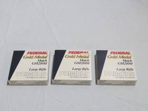 lot 16 image: Federal Gold Medal No. 210M Large Rifle Match Primers -100 Count - Large Rifle