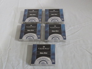 lot 21 image: Federal Champion No. 205 Small Rifle Primers - 100 Count - Small Rifle