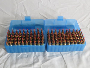 lot 35 image: 22 Nosler Rifle Cartridges