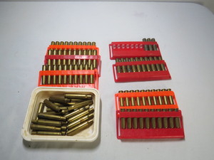 lot 54 image: Mixed Lot Brass Reloading Cartridges