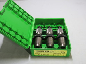 lot 58 image: Redding Reloading Reloading Dies Deluxe Die Set - 22 Nosler Model 84768