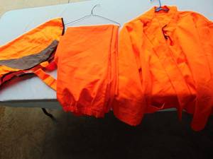 lot 95 image: Mixed Lot of Blaze Orange Hunting Gear