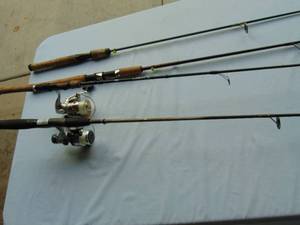 lot 98 image: Mixed Lot of Rod and Reel Combos and Fishing Rods