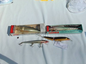 lot 111 image: Mixed Lot of Rapala Floating and Rapala Jointed Lure