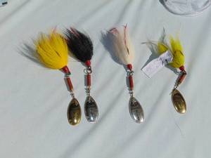 lot 113 image: Mixed Lot of 4 - Mepps Musky Killer Spinners