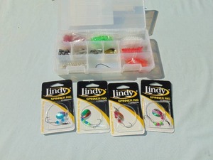lot 120 image: Mixed Lot of Lindy Spinning Rigs and Lindy Accessories