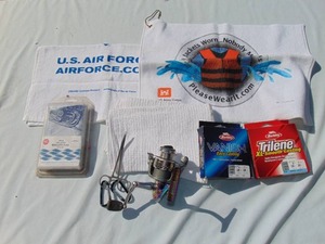 lot 123 image: Mixed Lot of Fishing Accessories
