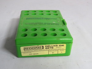 lot 73 image: Redding Deluxe Die Set - 220 Swift