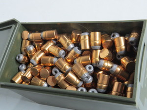 lot 74H image: 44 Caliber 240Gr Lead Tip Hollow Point w Cannelure Unknown Manufacturer