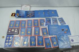lot 1 image: Presidential and Obama Coin Collections, Nixon Gold Stamp FDC