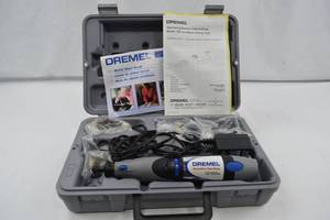 lot 14 image: Dremel MultiPro Cordless Rotary Tool Kit, Model 780 with Accessories