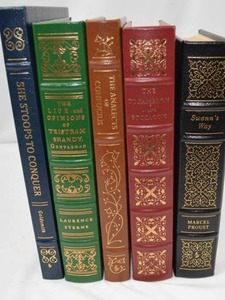 lot 39 image: Easton Press Classic Literature Collectors Edition - 5 Volumes