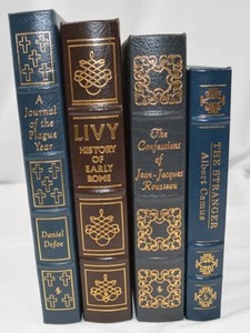 lot 41 image: Easton Press Leather Bound Classics - Set of 4