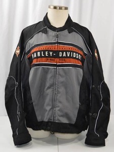 lot 62 image: Harley-Davidson Womens Jacket 2XL Black Gray