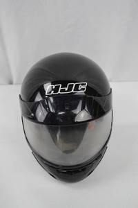 lot 74 image: HJC CL-12 Full Face Motorcycle Helmet Black