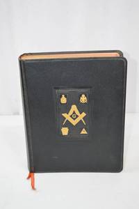 lot 84 image: 1957 Holman Masonic Holy Bible Reference Dictionary Index