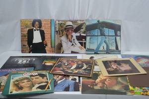 lot 141 image: Vintage Pop Rock Vinyl Record Album Collection - 1970s 1980s