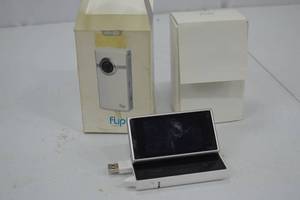 lot 148 image: Flip Video SlideHD UltraHD Camcorder with Box