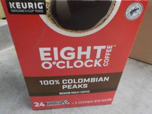 lot 175 image: Keurig 24 pods 8 Oclock Coffee...