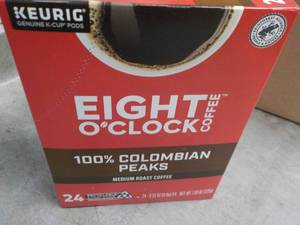 lot 176 image: Keurig 24 pods 8 Oclock Coffee...