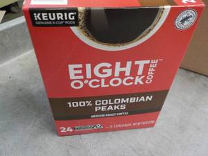 lot 177 image: Keurig 24 pods 8 Oclock Coffee...