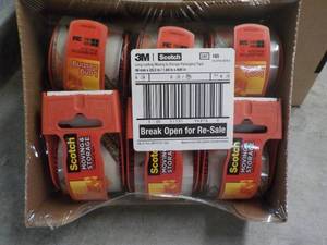 lot 178 image: 6 rolls 3M Scotch 2 x 800 Long La...
