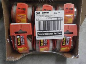 lot 180 image: 6 rolls 3M Scotch 2 x 800 Long La...