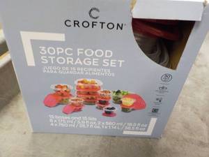 lot 329 image: Crofton 30 pc Food Storage Set...