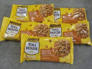 lot 361 image: 5 Bags Butterscotch 11 oz Morsels...