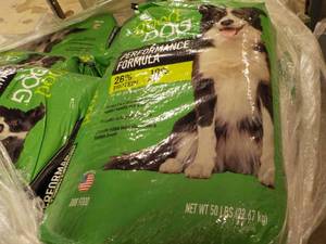 lot 367 image: 50 lb. Bag Good Dog Food...
