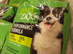 lot 368 image: 50 lb. Bag Good Dog Food...
