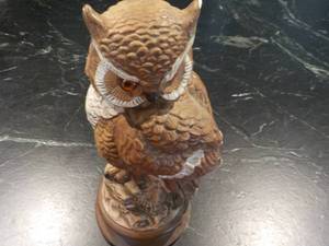 lot 20 image: Ceramic Owl 12 Tall...