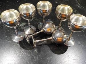 7 Valero 7" Silver Plated Vintage G...