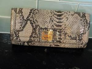 lot 9 image: Banana Republic Black Purse 9 x 7...