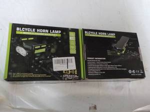lot 201 image: 2 BLCYCLE Horn Lamp Mobile Phone Br...