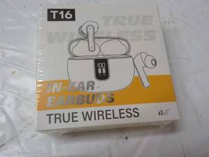 lot 216 image: T16 True Wireless In-ear Earbuds...