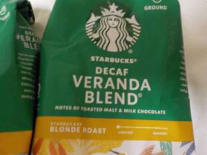 lot 245 image: 3 Starbucks 12 oz Decaf Veranda Ble...