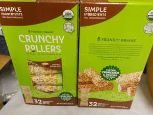 lot 265 image: 2 boxes Crunchy Rollers 32 per box...