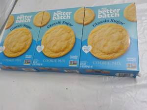 lot 276 image: 3 boxes My Better Batch Sugar Cooki...